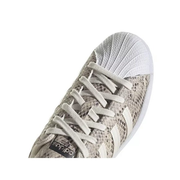 Adidas Originals Superstar Snakeskin Wonder White Women's Shoes GW2192 - Picture 10 of 15